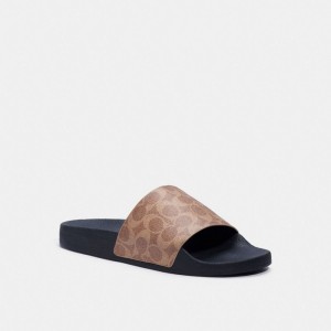 Coach Slide ブラウン | COH866847