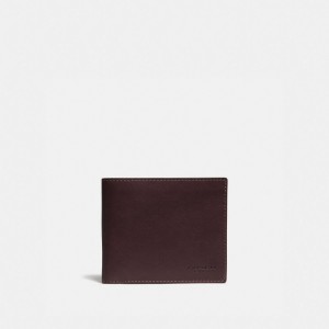 Coach Slim Billfold Wallet ブラウン | COH866694