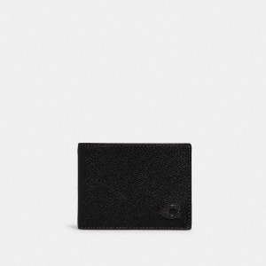 Coach Slim Billfold Wallet 黒 | COH866712