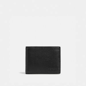 Coach Slim Billfold Wallet 黒 | COH866713