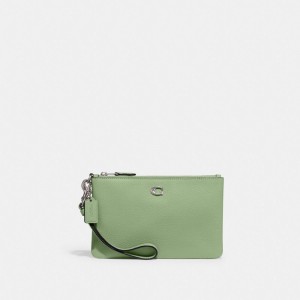 Coach Small Wristlet シルバー | COH865626