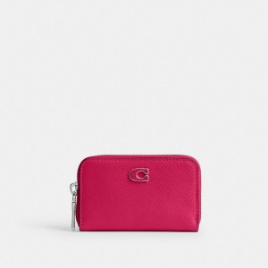 Coach Small Zip Around Card Case ピンク | COH866750