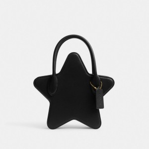 Coach Star Bag In Regenerative Leather 黒 | COH865345