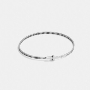 Coach Sterling Silver Bangle Bracelet シルバー | COH867020