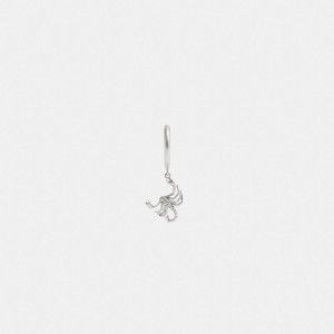 Coach Sterling Silver Scorpion Huggie Earring シルバー | COH867023