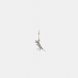 Coach Sterling Silver Skeletal Rexy Huggie Earring シルバー | COH867014