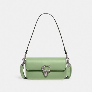 Coach Studio Baguette Bag シルバー | COH864728