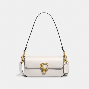 Coach Studio Baguette Bag 白 | COH864735