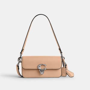 Coach Studio Baguette Bag シルバー | COH864753
