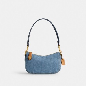 Coach Swinger Bag 20 インディゴブルー | COH864991