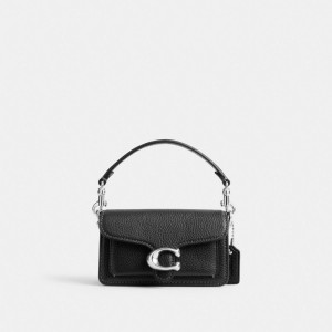 Coach Tabby Bag 12 シルバー 黒 | COH865286