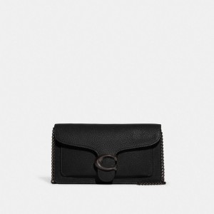 Coach Tabby Chain Clutch 青 グレー 黒 | COH865412