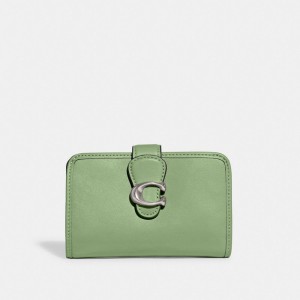 Coach Tabby Medium Wallet シルバー | COH865488