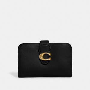 Coach Tabby Medium Wallet 黒 | COH865495