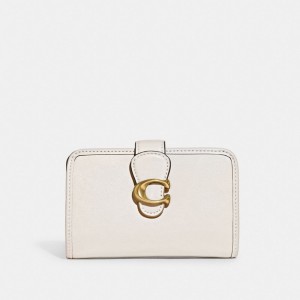 Coach Tabby Medium Wallet 白 | COH865510