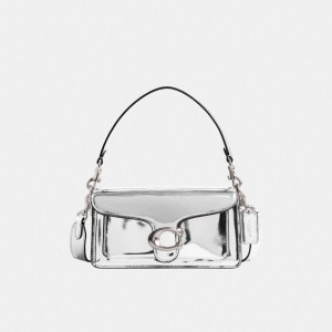 Coach Tabby Shoulder Bag 20 In Metallic メタリック シルバー シルバー | COH864946