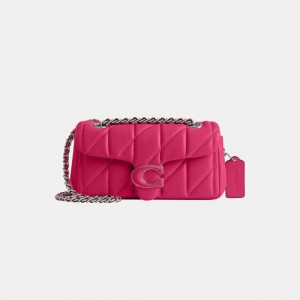 Coach Tabby Shoulder Bag 20 With Quilting シルバー | COH864909