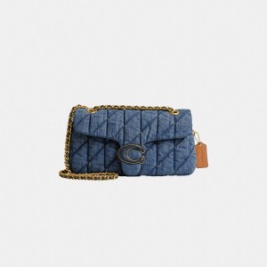 Coach Tabby Shoulder Bag 26 With Quilting インディゴブルー | COH864875