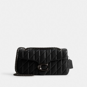 Coach Tabby Shoulder Bag 33 With Quilting 青 グレー 黒 | COH865002
