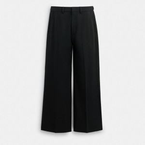 Coach Tailored Pants 黒 | COH866942