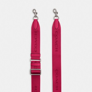 Coach Tonal Signature Webbing Strap シルバー | COH866475