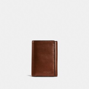Coach Trifold Wallet ブラウン | COH866692