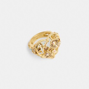 Coach Vintage Heart Ring ゴールド | COH866167