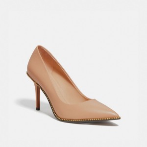 Coach Waverly Pump ベージュ | COH865741