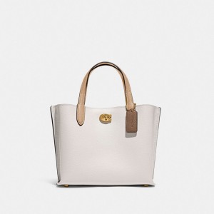 Coach Willow Tote Bag 24 In Colorblock カラー | COH865063