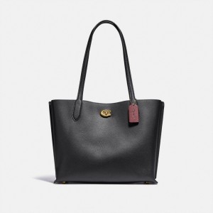 Coach Willow Tote Bag 黒 | COH865033
