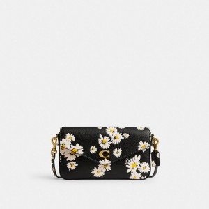 Coach Wyn Crossbody Bag With Floral Print 黒 カラー | COH865429