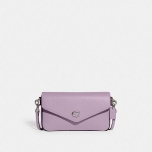 Coach Wyn Crossbody Bag シルバー 紫 | COH865217